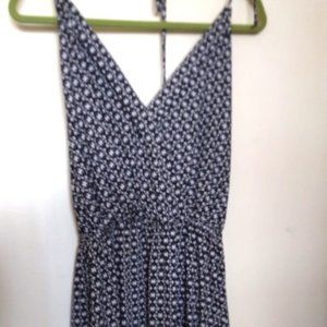 BCBGeneration Junior Womens Black White Backless Dress